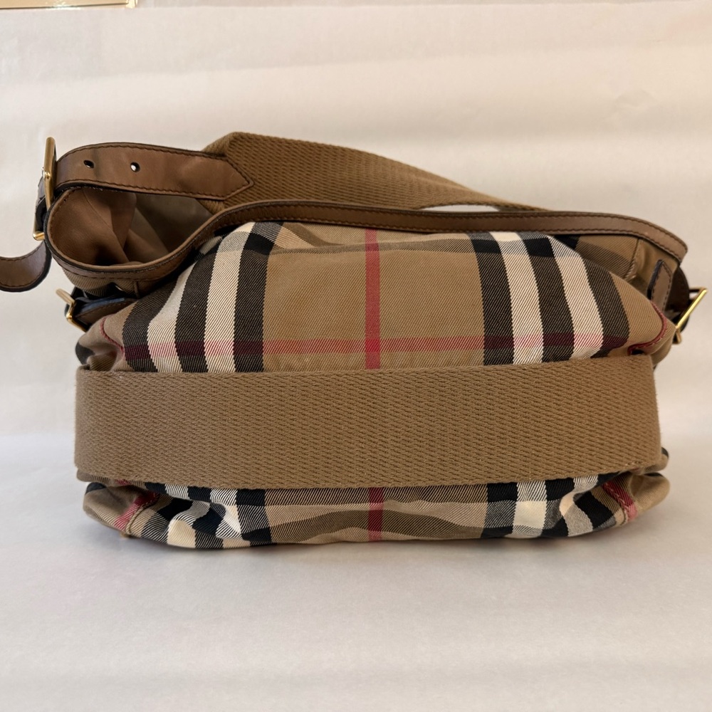 AUTHENTIC Burberry House Check Parsons Hobo Bag - Picture 5 of 13